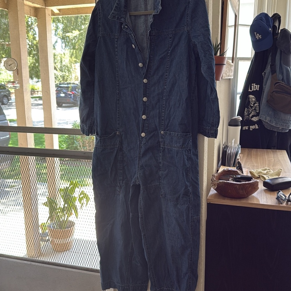 We The Free Margarita Denim jumpsuit - Picture 2 of 5